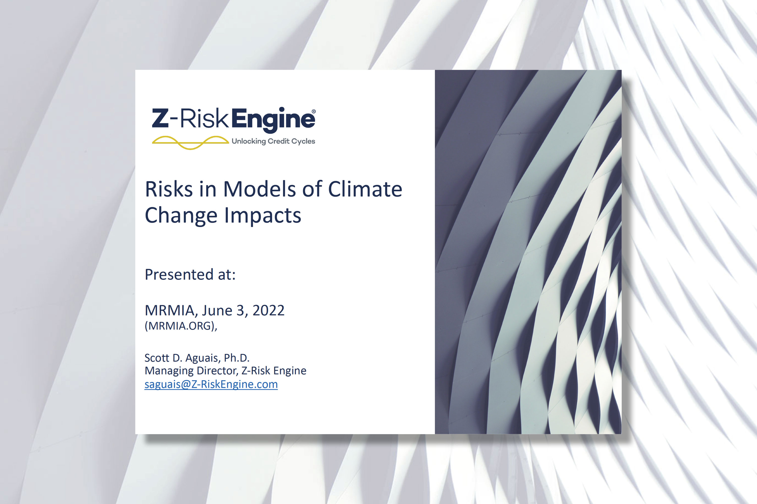 Presentation from the 2nd MRMIA Best Practices Virtual Summit