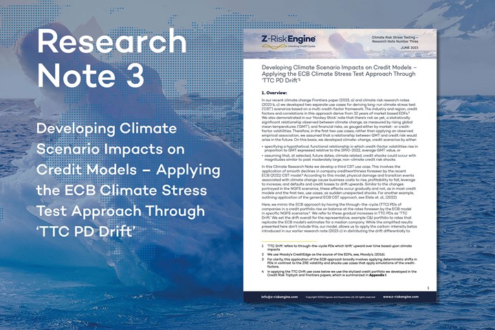 Climate Risk Engines Z-Risk Engine | ZRE Insights