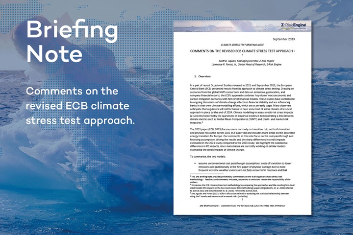 Climate Stress Test Briefing Note